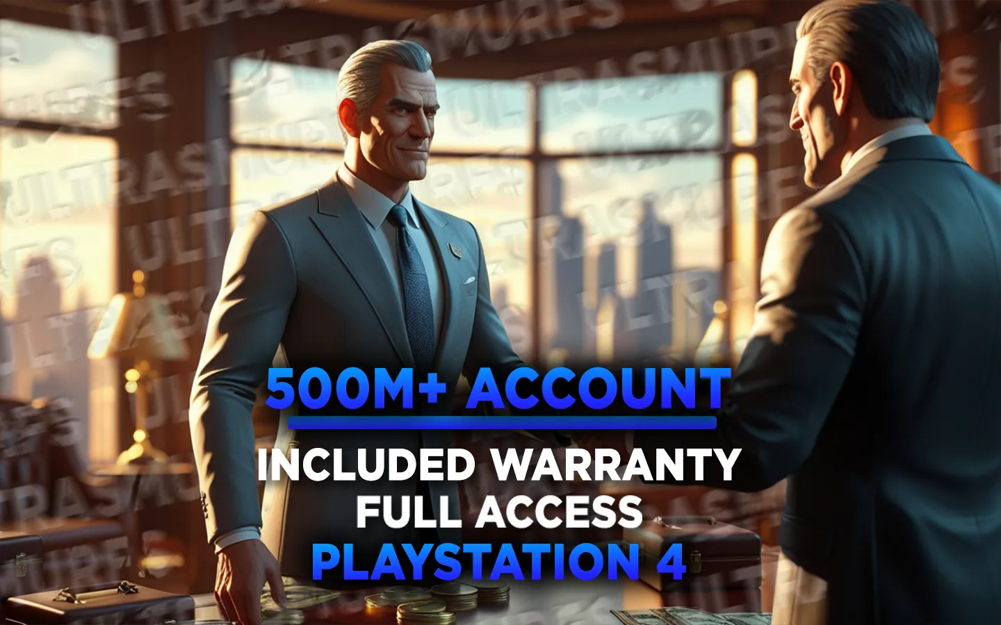 【PS4】500 Million+ Cash Account
